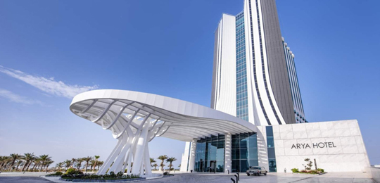 سالن بنکوئیت هال هتل آریا کیش